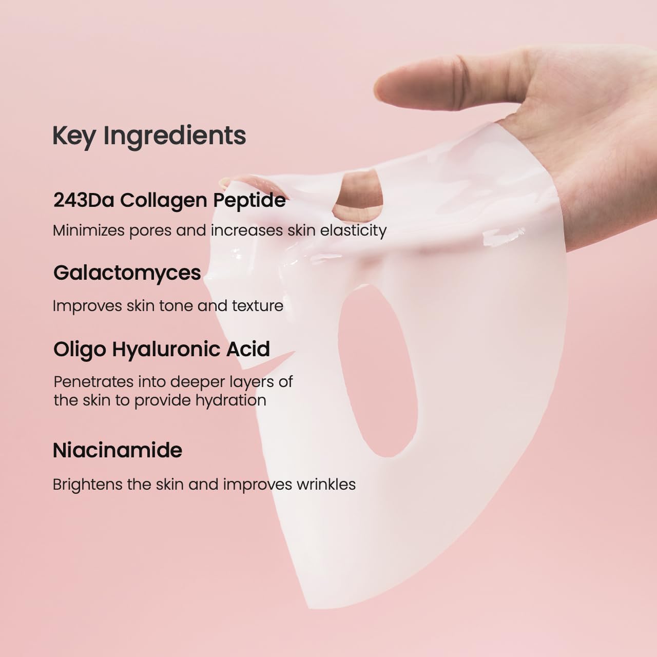 BIODANCE Radiance & Firming Duo: Vita Niacinamide Gel Toner Pads and Bio-Collagen Real Deep Mask for Glass Skin, Brightening, Pore-Minimizing, Korean Skin Care, Skin Care Set