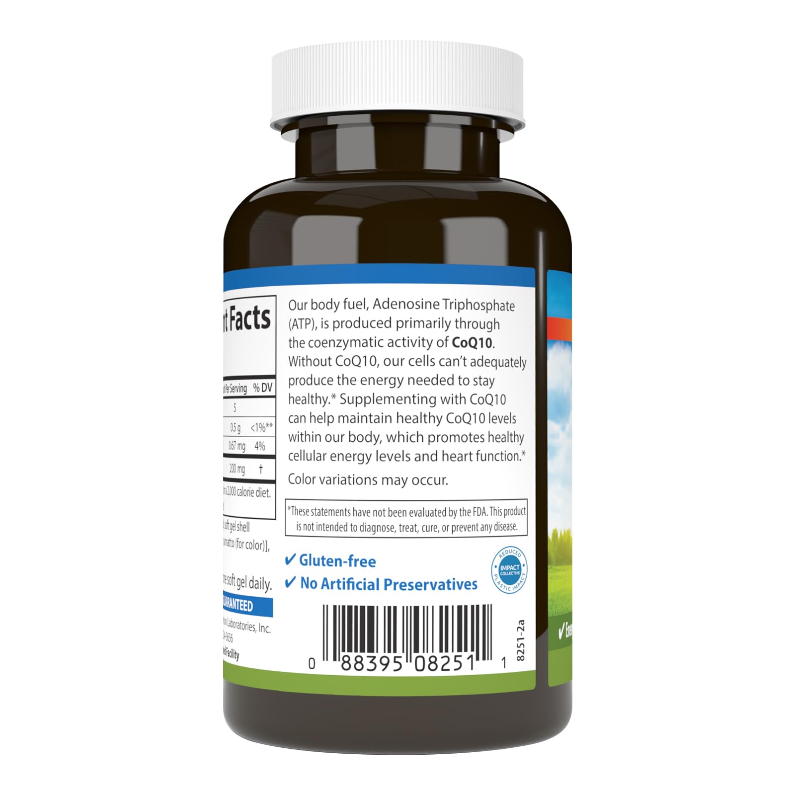 Carlson Co-Q10, Co-Enzyme Q10, 200 mg, 90 Softgels