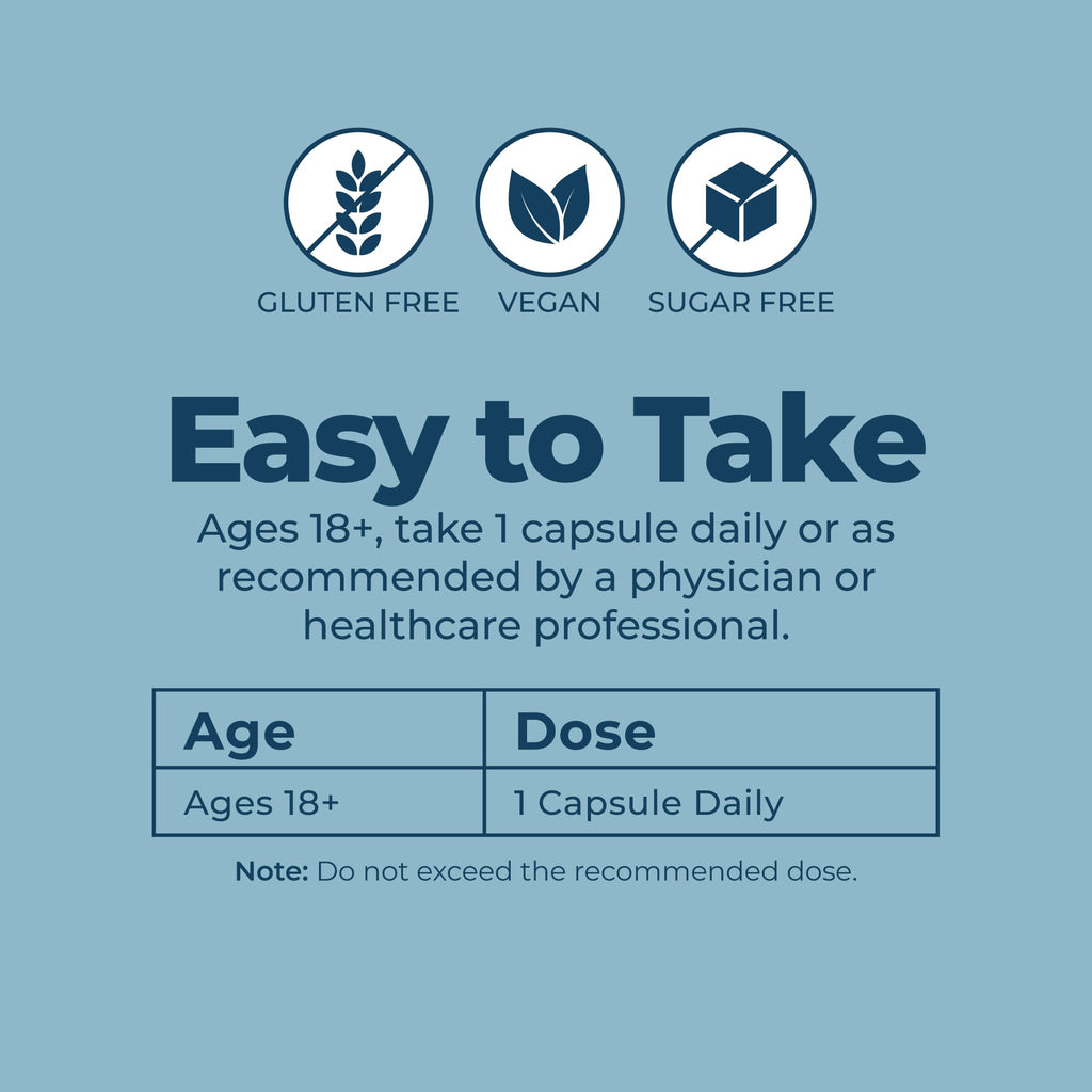 MARYRUTH'S NADH Capsules, Niacin, NAD+ Precursor, 30 Servings, CoQ10, Vegan