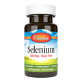 Carlson Selenium, 200 mcg, Yeast-Free, Prostate Health, 60 Capsules