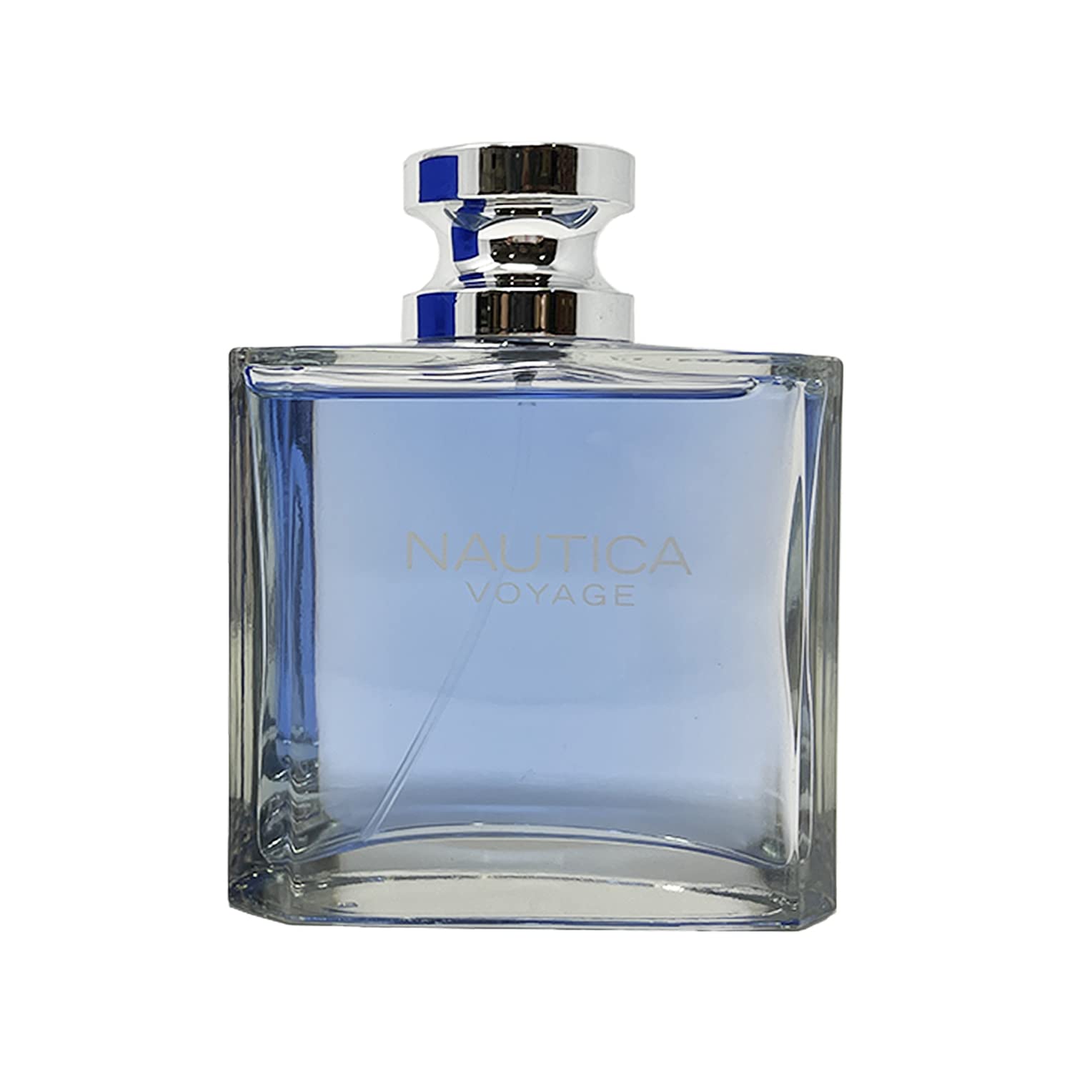 Nautica Voyage Eau De Toilette for Men - Fresh, Romantic, Fruity Scent Woody, Aquatic Notes of Apple, Water Lotus, Cedarwood, and Musk Ideal Day Wear 3.3 Fl Oz