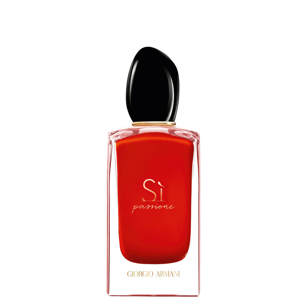 Armani Beauty – Sì Passione – Eau de Parfum – Vanilla Perfume for Women – Floral Citrus Fragrance – Blackcurrant Nectar, Damascena Rose, Black Tea Notes - 3.3 Fl Oz