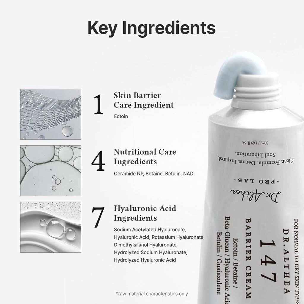 Dr.Althea Dual Cream Set | 345 & 147 Cream | Daily Soothing Recovery & Skin Barrier Care for All Skin Types | Korean Vegan Skin Care Set