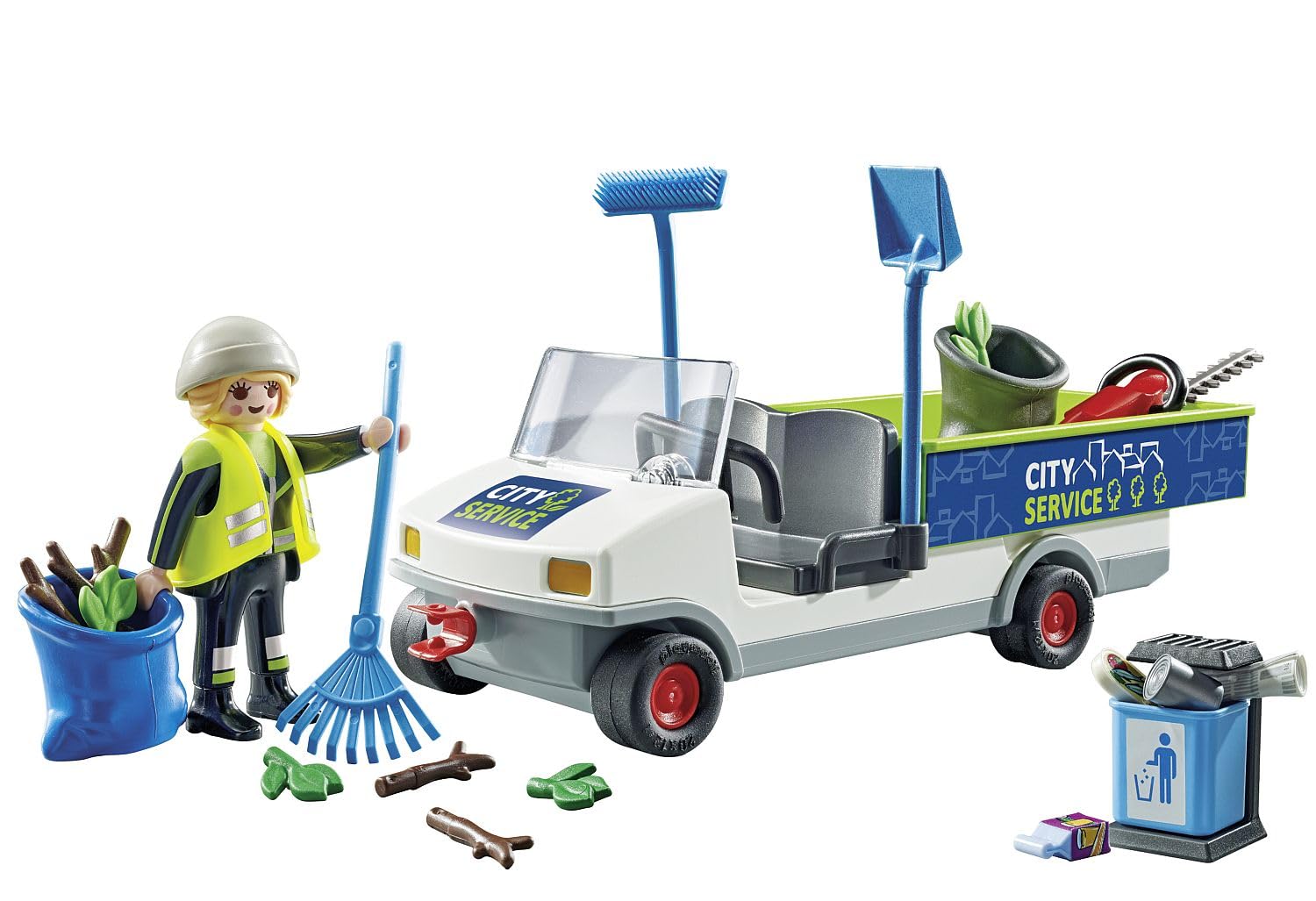 PLAYMOBIL City Action 71433 City Cleaning with Vehicle