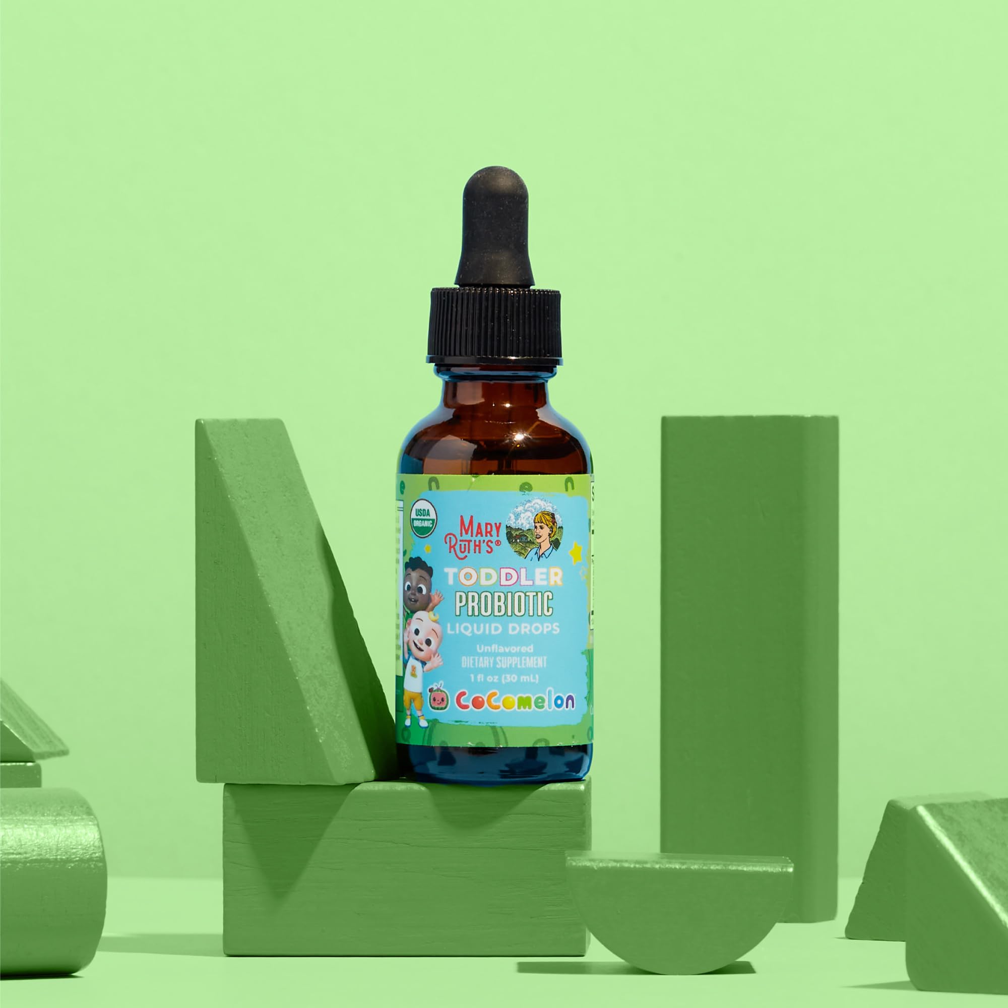 MaryRuth's Organic Toddler Probiotic Liquid Drops, Sugar Free, Ages 1-3