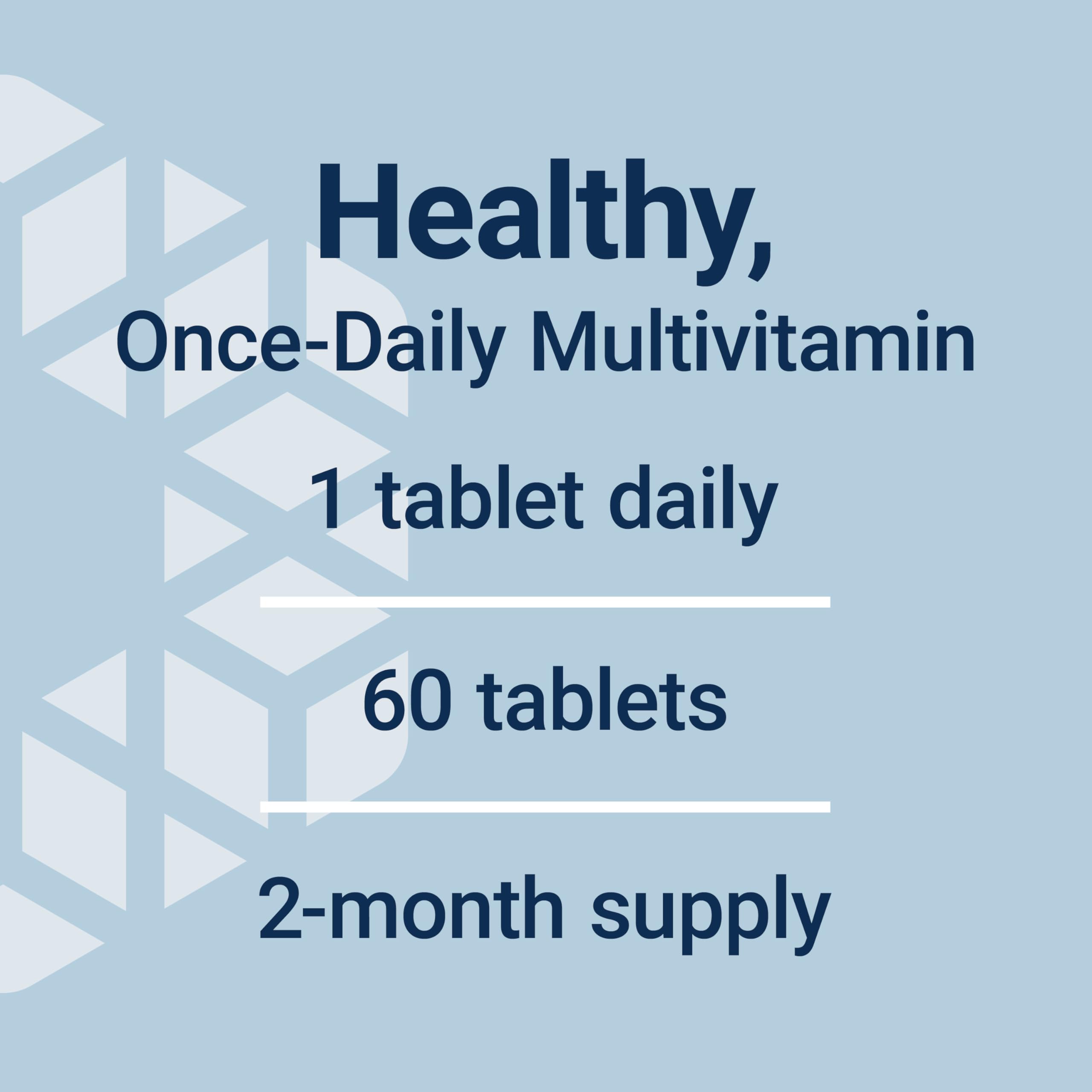 Life Extension One-Per-Day Multivitamin – Packed with Over 25 Vitamins, Minerals & Plant Extracts, Quercetin, 5-MTHF Folate & More – 1-Daily, Non-GMO, Gluten-Free – 60 Tablets (Pack of 2)