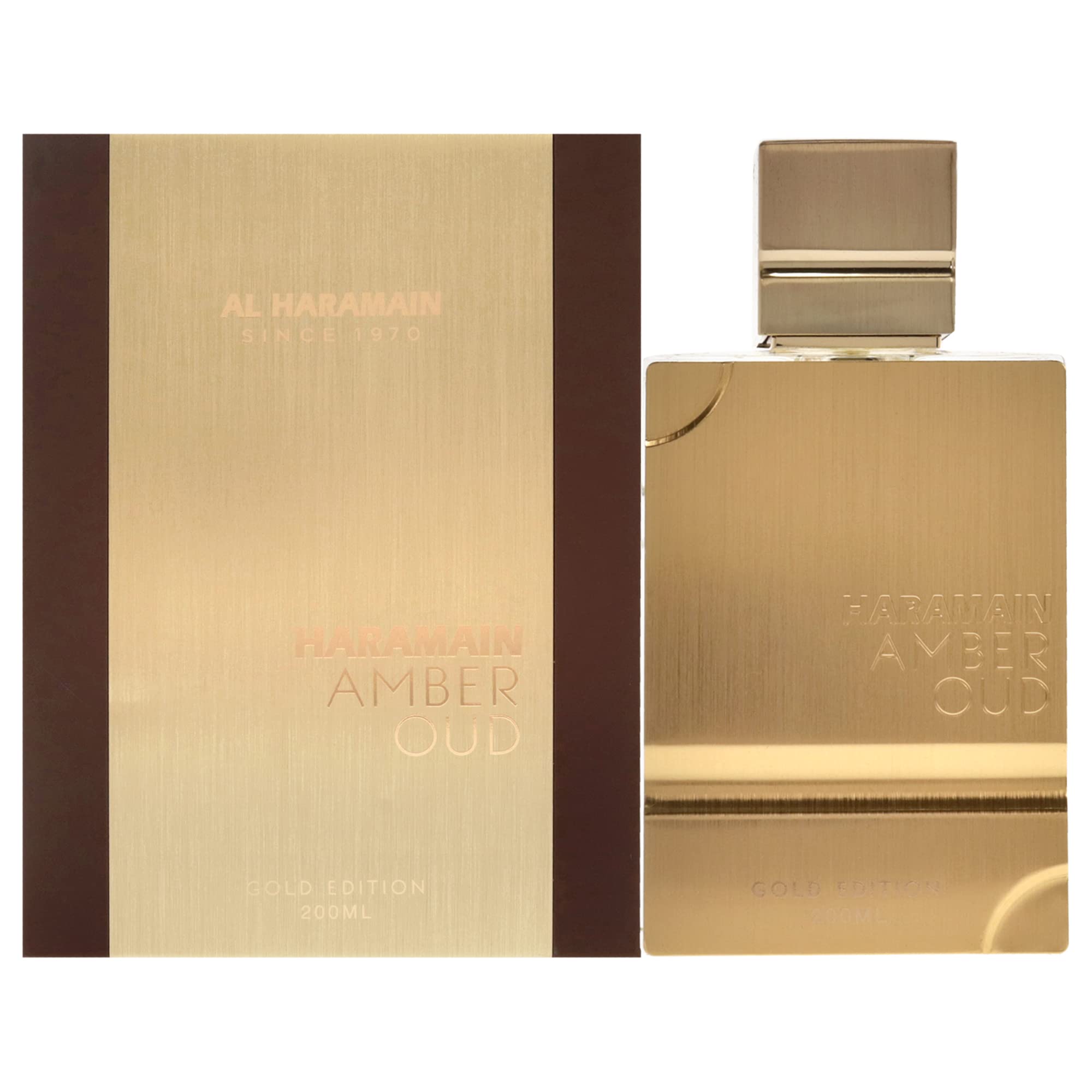 Al Haramain Amber Oud Gold Edition for Women Eau de Parfum Spray, Vanilla,Pineapple, 6.8 Ounce
