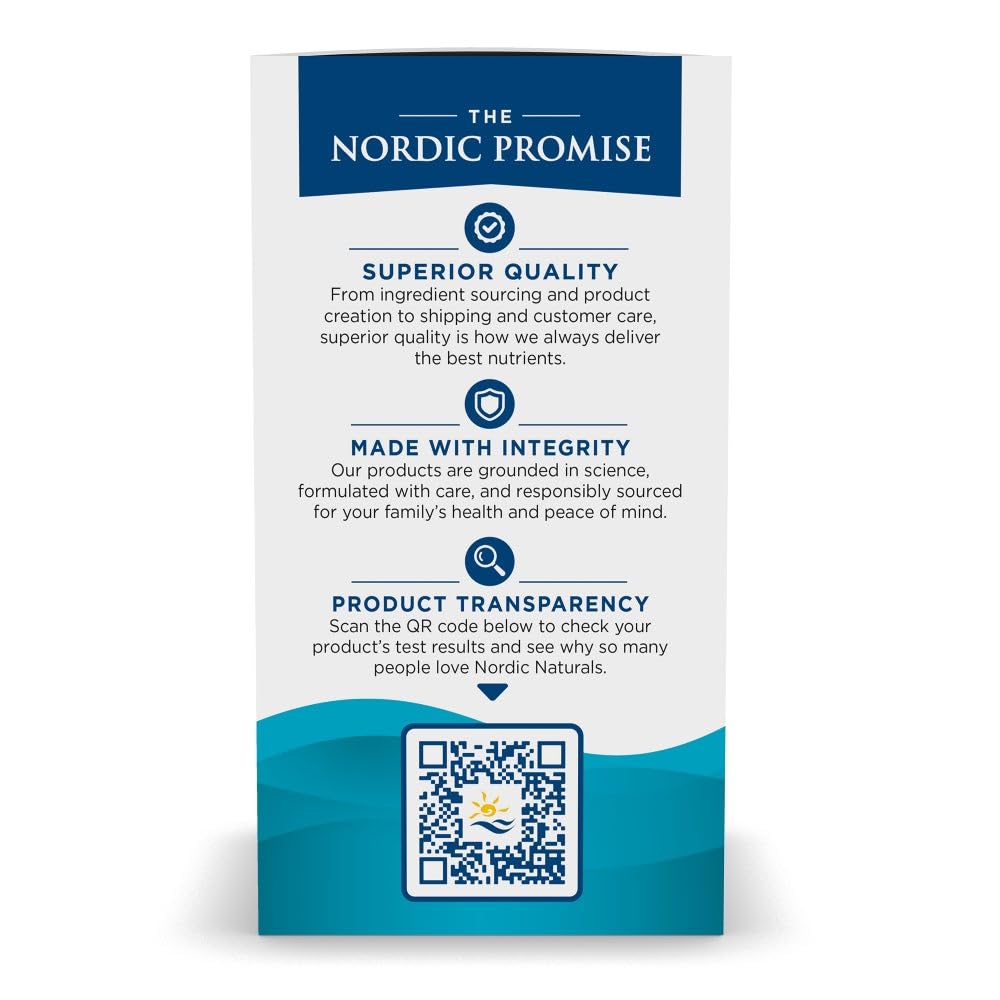 Nordic Naturals Ultimate Omega 2X, Lemon Flavor - 90 Soft Gels - 2150 mg Omega- High-Potency Omega-3 Fish Oil with EPA & DHA - Promotes Brain & Heart Health - Non-GMO - 45 Servings