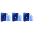 Nautica Blue by Nautica for Men - 3.4 oz EDT Spray - (Pack of 3)