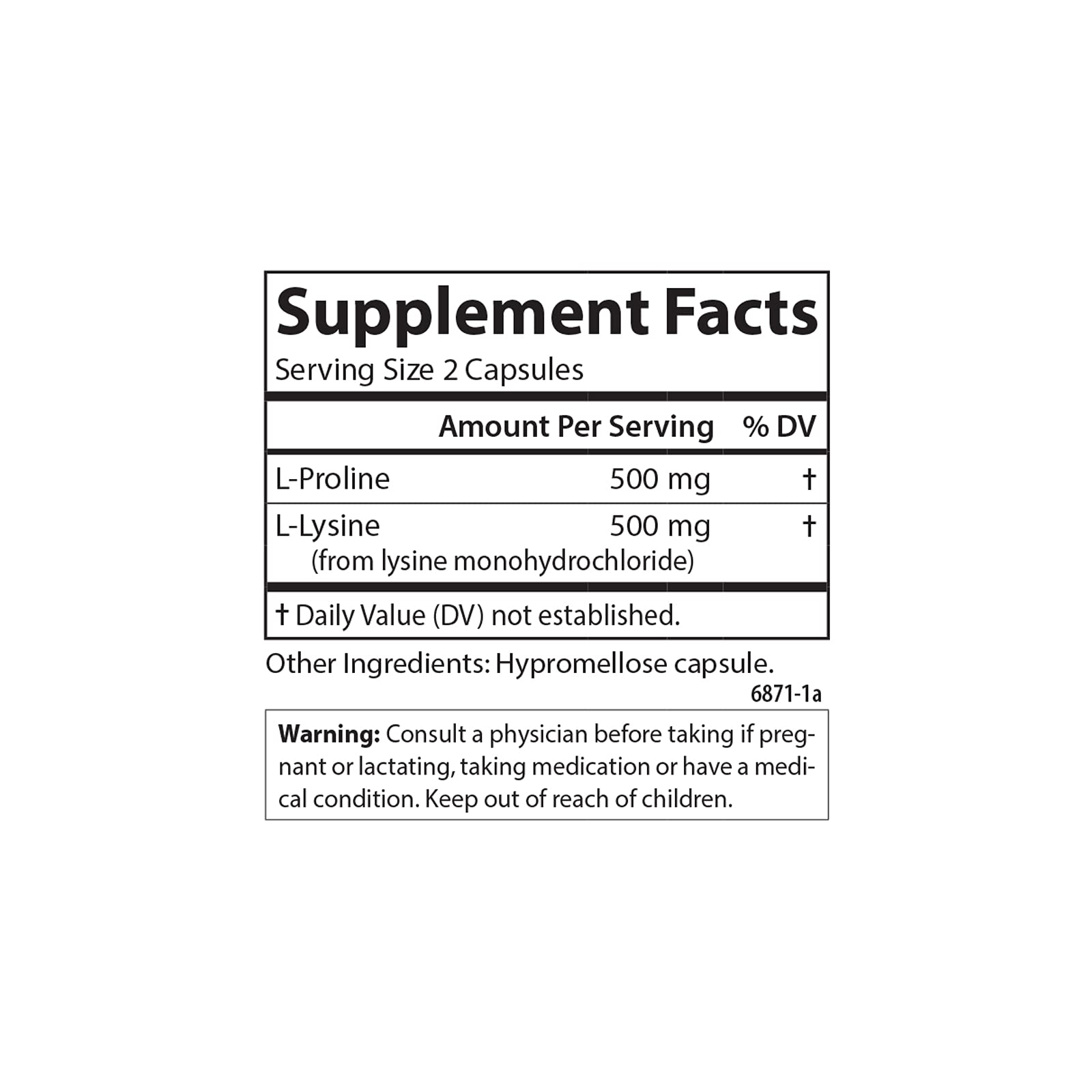 Carlson Pro-Rite, Free-Form L-Proline & L-Lysine, 90 Capsules