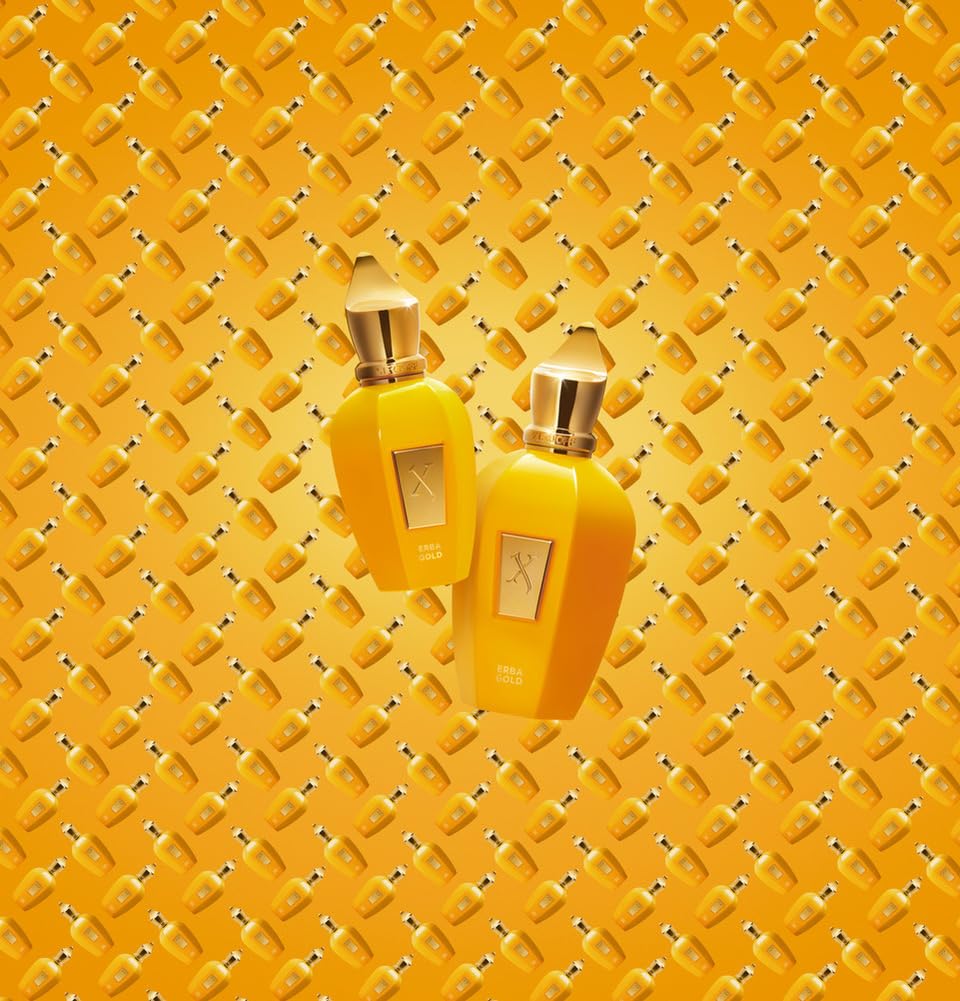 Xerjoff Erba Gold Eau de Parfum, 50ml / 1.7 fl oz – Citrus Amber Unisex Perfume (Citrus, Amber, Vanilla)