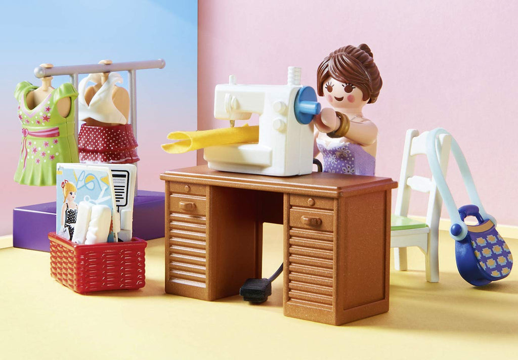 Playmobil Bedroom with Sewing Corner Furniture Pack