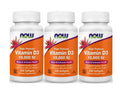 NOW Foods Supplements, Vitamin D-3 10,000 IU, Highest Potency, Structural Support*, 200 Softgels 200 Count Pack of 3