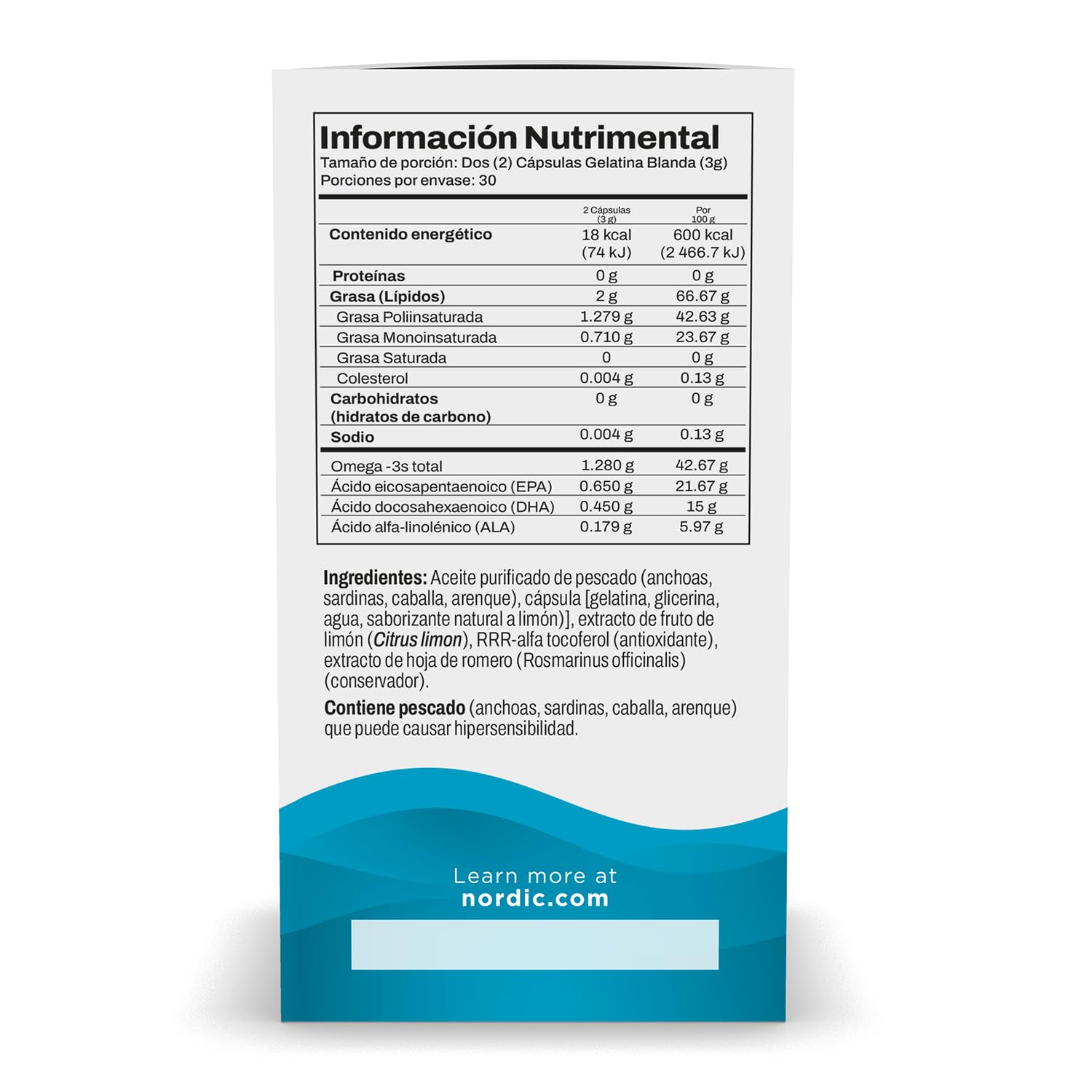 Nordic Naturals, Ultimate Omega 1280 Mg, 60 Count
