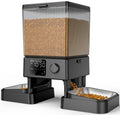 oneisall Automatic Cat Feeder for 2 Cats Pets, Timed Cat Food Dispenser