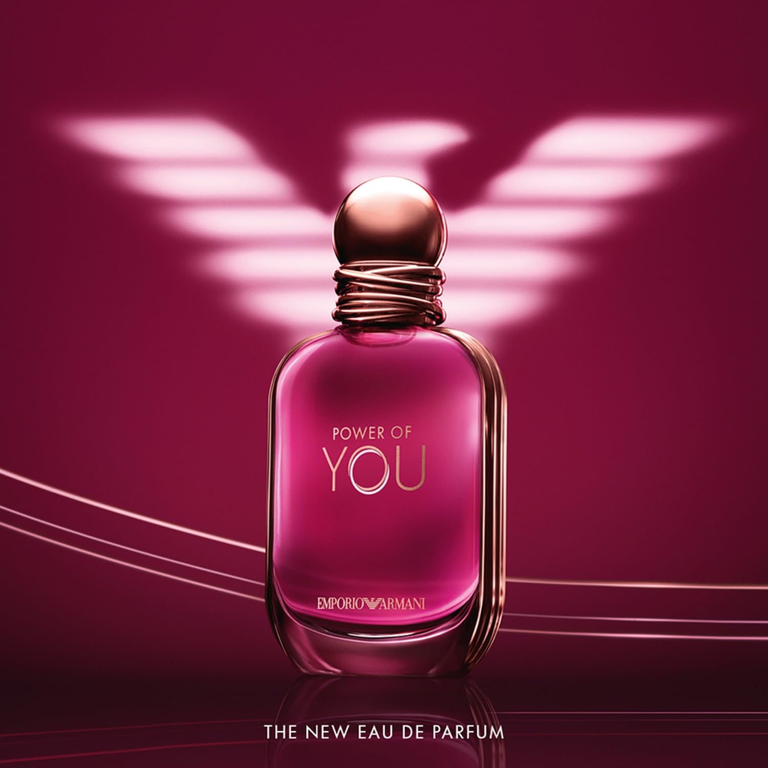 Armani Beauty - Power of You - Long Lasting Women's Perfume - Fresh Fruity Floral Fragrance - With notes of Passion Fruit, Frangipani Accord & Vanilla - 0.3 Fl Oz Travel Size