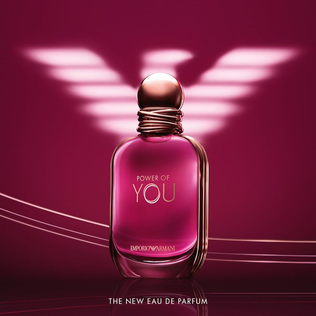 Armani Beauty - Power of You - Long Lasting Women's Perfume - Fresh Fruity Floral Fragrance - With notes of Passion Fruit, Frangipani Accord & Vanilla - 3 Fl Oz