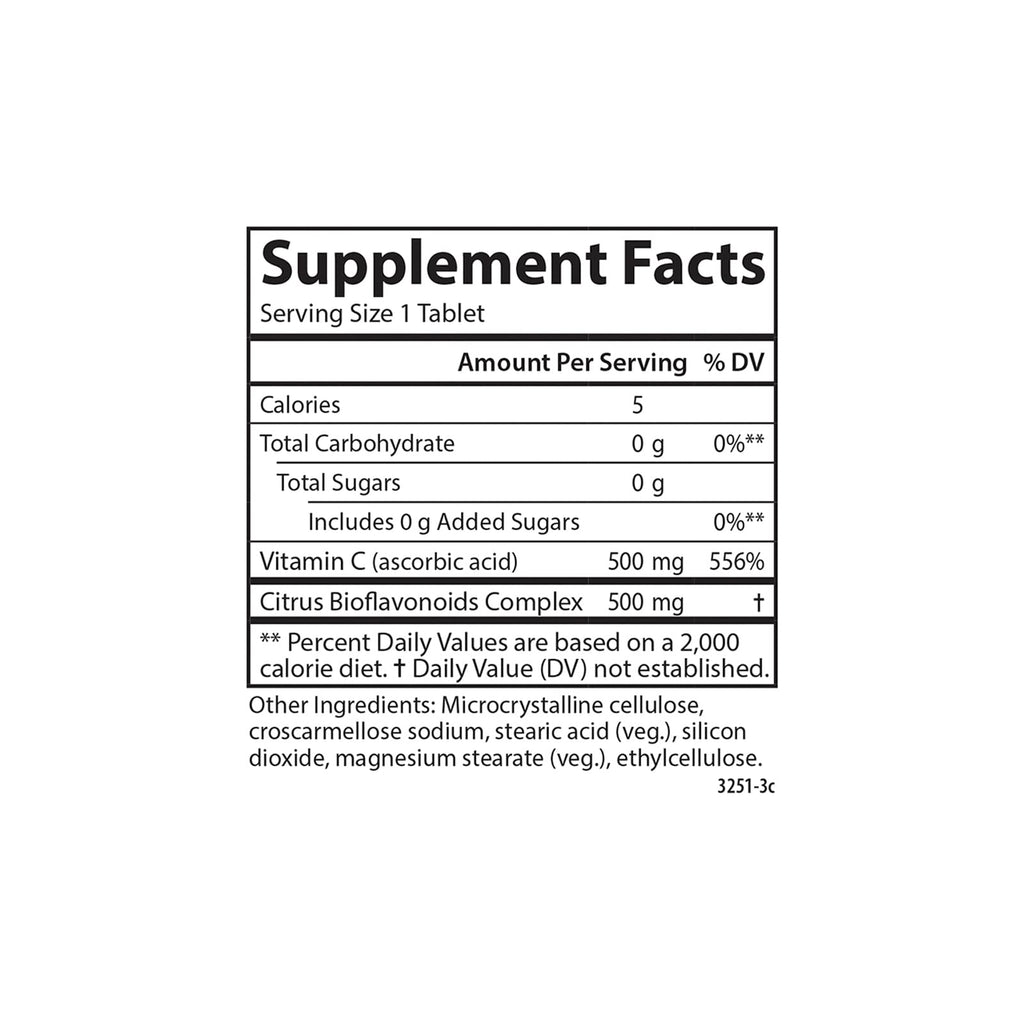 Carlson Super-C Complex, 500 mg, Vitamin C, 100 Vegetarian Tablets
