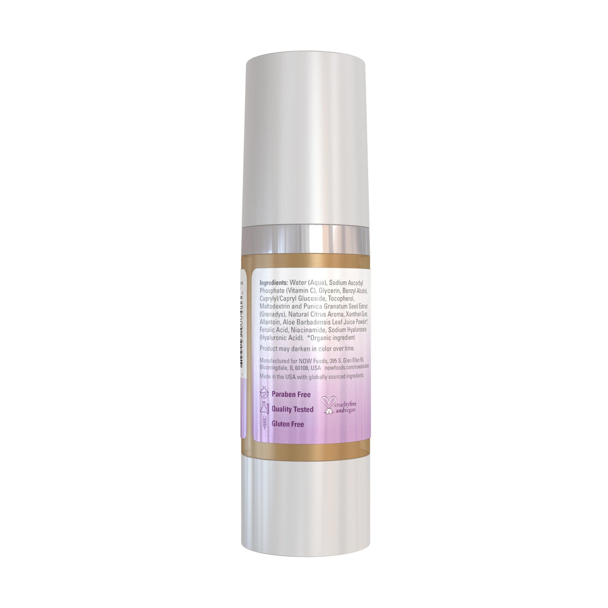 NOW Solutions, Vitamin C Serum Plus Ferulic Acid, Brightening, 1 fl. oz