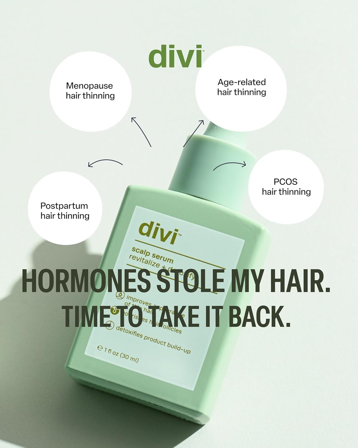 Divi Scalp Serum | To Promote Fuller-Looking Hair with Peptides | 30ml