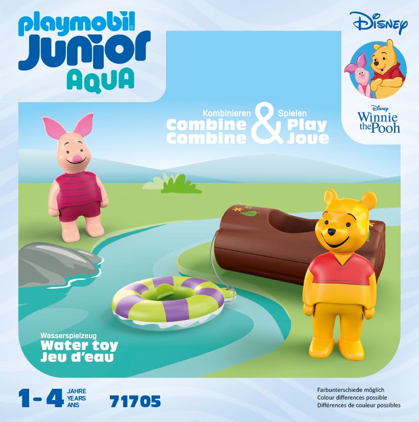 PLAYMOBIL Junior & Disney: Winnie The Pooh's & Piglet's Water Adventure