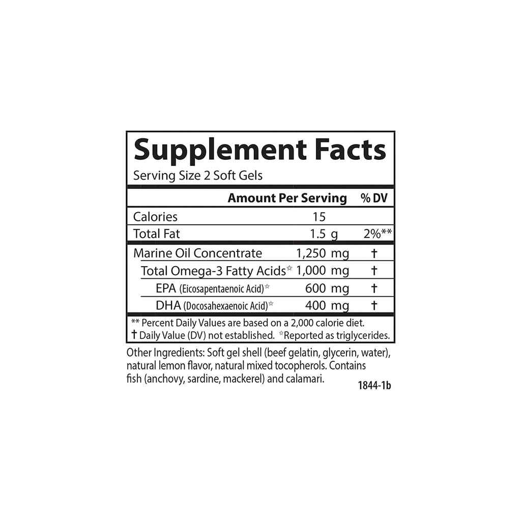 Carlson Maximum Omega Minis, 1000 mg, Omega-3s, 60 + 20 Mini Softgels