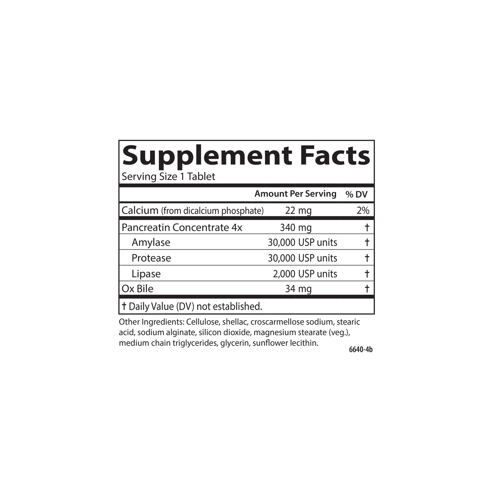 Carlson Natural Digestive Enzymes, Amylase & Lipase, 50 Tablets