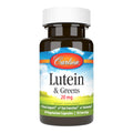 Carlson Lutein & Greens, 20 mg, Vision Support, 30 Vegetarian Capsules