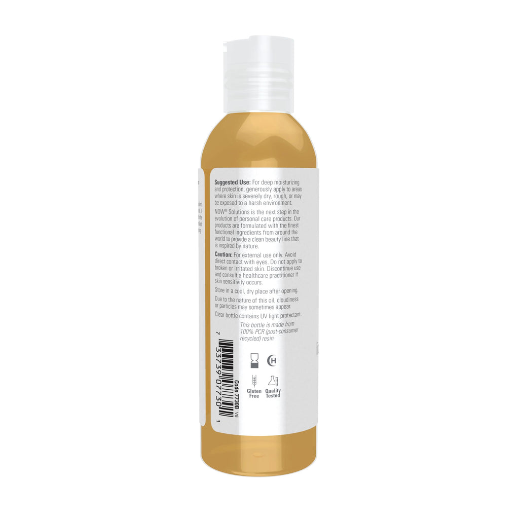 NOW Solutions, Liquid Lanolin, For Dry Rough Lips and Skin, 4 fl. oz