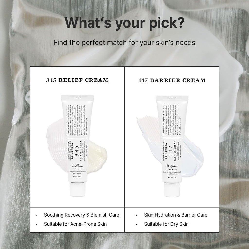 Dr.Althea 147 Barrier Cram, Korean Skincare, 1.69 Fl Oz (Ver.2 - Pack of 1)