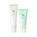 Beauty of Joseon Dynasty Cream Hydrating Face Moisturizer (100ml, 3.38 fl.oz.) with Green Plum Refreshing Cleanser (100ml, 3.38 fl.oz.), Korean Skincare