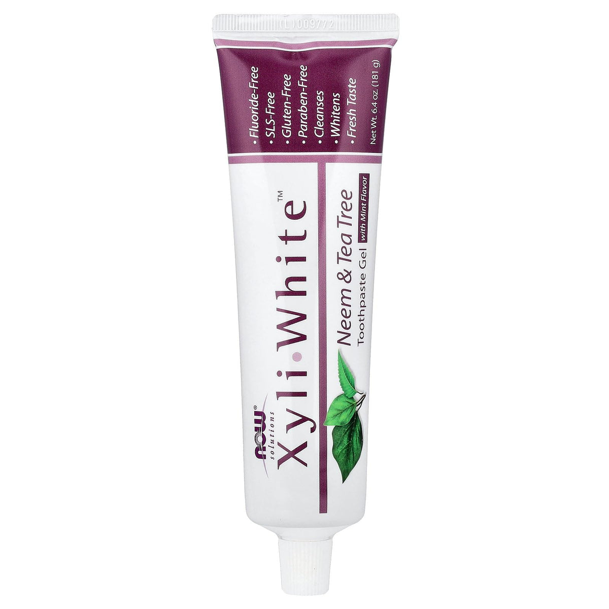 NOW Solutions, Xyliwhite™ Toothpaste Gel, Neem and Tea Tree, 6.4 oz