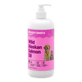 Amazon Basics Wild Alaskan Salmon Oil - Skin and Coat Support, Omega 3 Supplement for Dog and Cat, 16 fl oz (Previouly Wonder Bound)