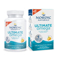 Nordic Naturals Ultimate Omega, Lemon Flavor - 90 Soft Gels - 1280 mg Omega-3 - High-Potency Omega-3 Fish Oil Supplement with EPA & DHA - Promotes Brain & Heart Health - Non-GMO - 45 Servings