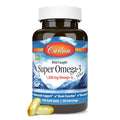 Carlson Super Omega-3 Gems, 1200 mg, Omega-3s, 100 Softgels