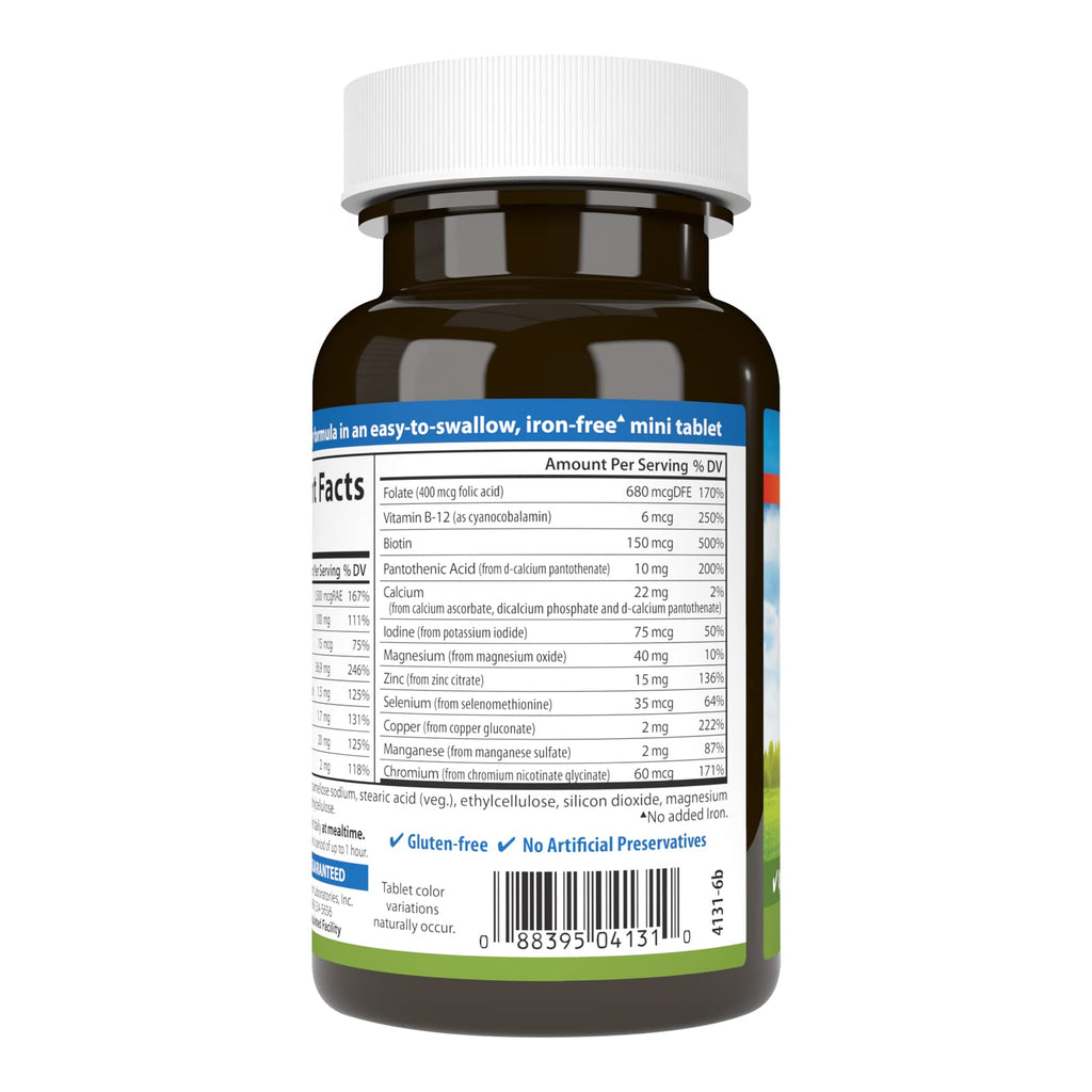 Carlson Mini-Multi, Small Multivitamin Tablets, 90 Mini Tablets