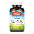 Carlson Chelated Cal-Mag, 2:1 Calcium to Magnesium Ratio, 60 tablets