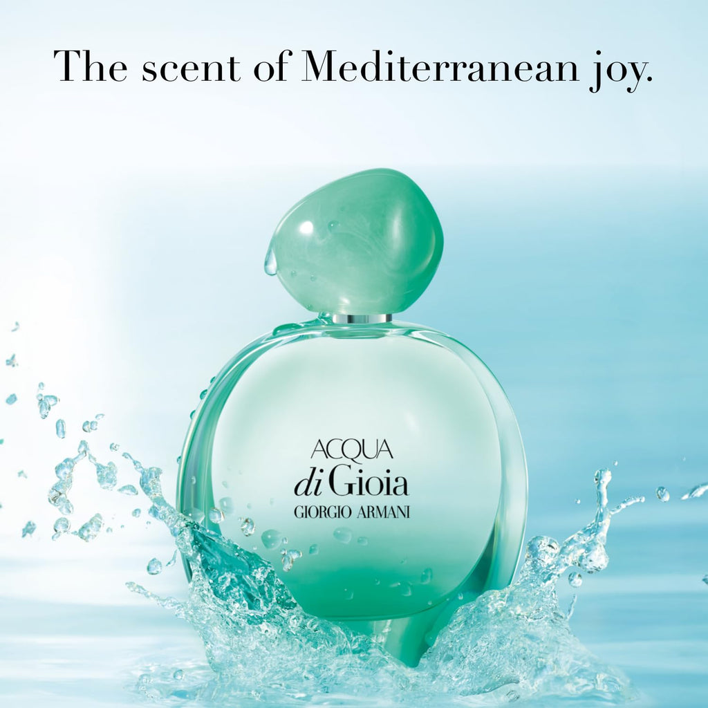 Armani Beauty – Acqua Di Gioia – Eau de Parfum Intense– – Floral Citrus Women’s Fragrance – Bergamot & Red Fruits Accord, Jasmin, Cedarwood Notes - 1.6 Fl Oz