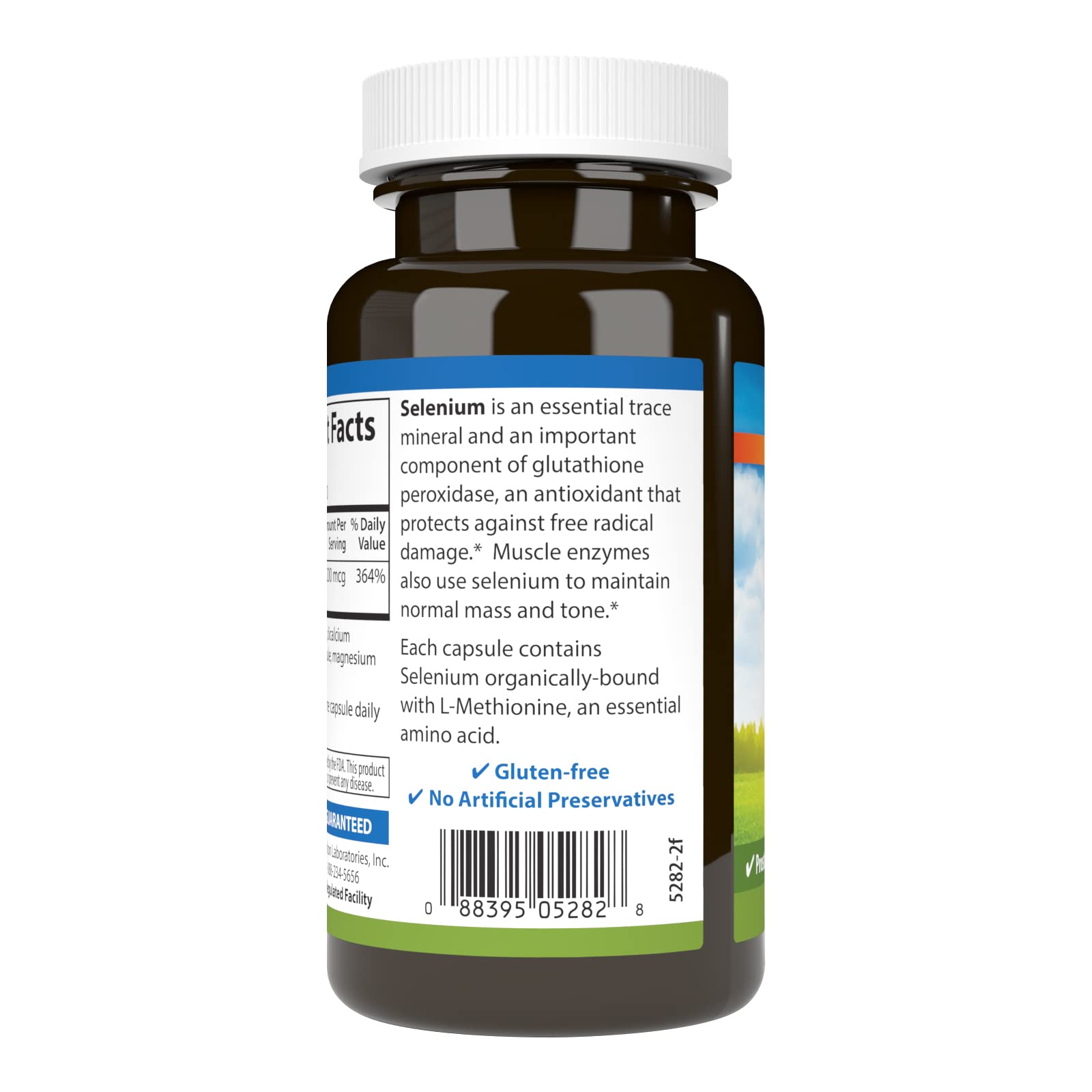 Carlson Selenium, 200 mcg, Yeast-Free, Prostate Health, 180 Capsules