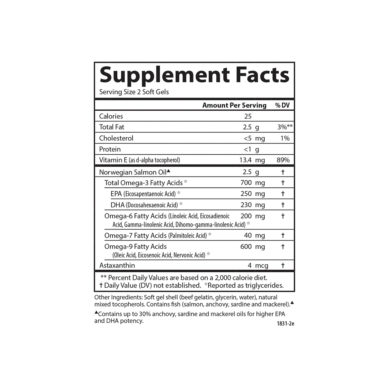 Carlson Salmon Oil Complete, 700 mg, from Norway, 120 Softgels