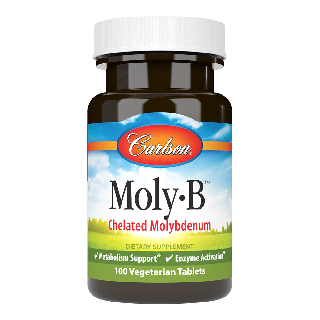 Carlson Moly-B, Metabolism Support, 100 Vegetarian Tablets