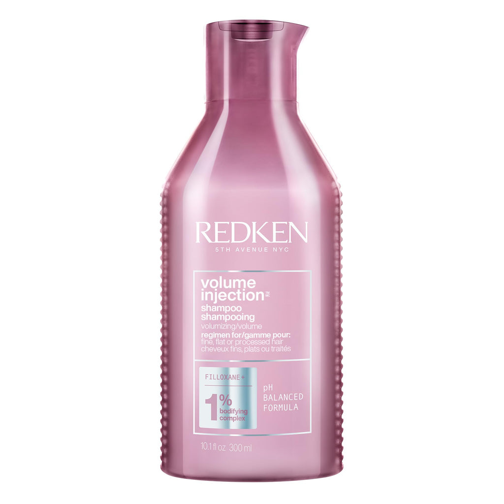 Redken Volume Injection Shampoo – For Fine Hair, 10.1 Fl Oz