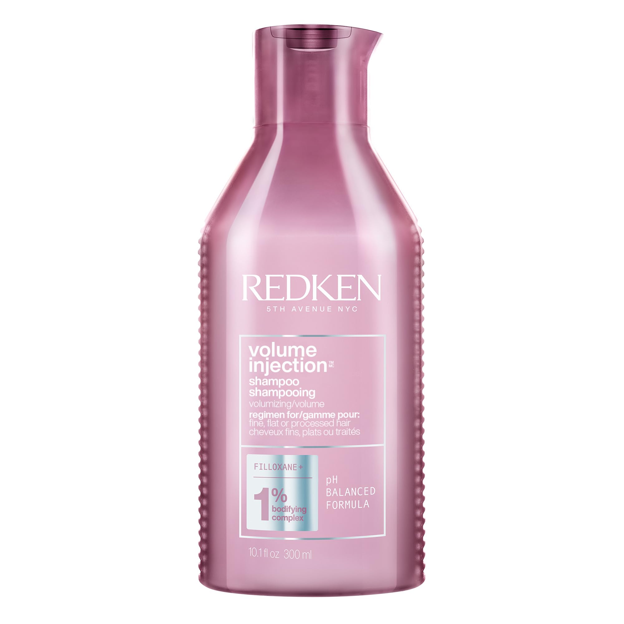 Redken Volume Injection Shampoo – For Fine Hair, 10.1 Fl Oz