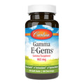 Carlson Gamma E-Gems, 465 mg, Gamma Tocopherol, 600 Softgels