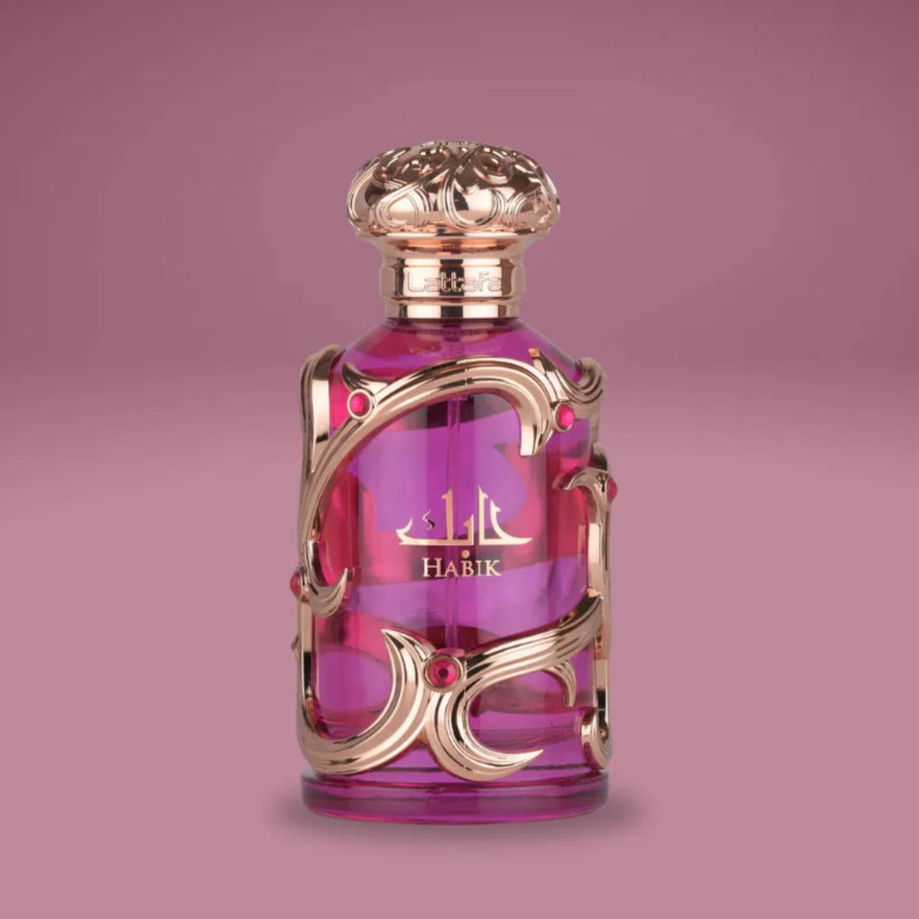Lattafa Habik – Floral, Fruity, Fresh, Musky – Eau de Parfum Spray Long-Lasting Fragrance for Women, 3.4 Ounce / 100 ml