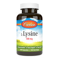Carlson Labs L-Lysine, 500mg, 100 Capsules