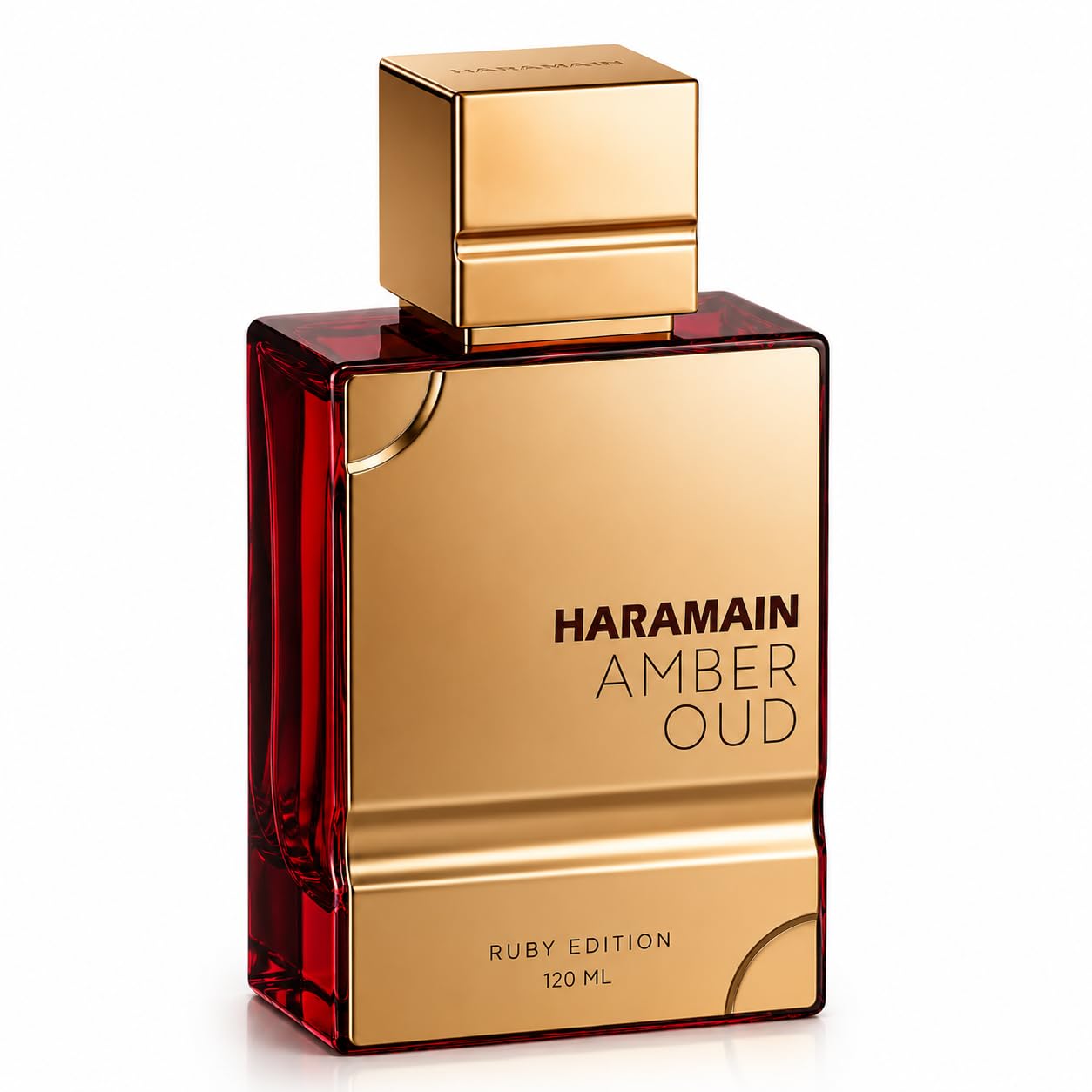 Al Haramain Amber Oud Ruby Edition - Arabian Perfume for Women and Men - Unisex Amber Perfume - Long Lasting Perfume for Men and Women - 4 oz