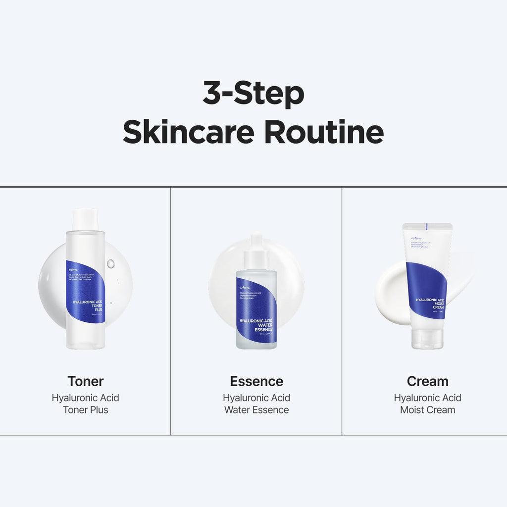 ISNTREE Hyaluronic Acid Moist Cream | Korean Face Moisturizer with Hyaluronic Acid | Deep Hydration, Fragrance-Free Moisturizer for Dry Skin, 3.38 fl oz