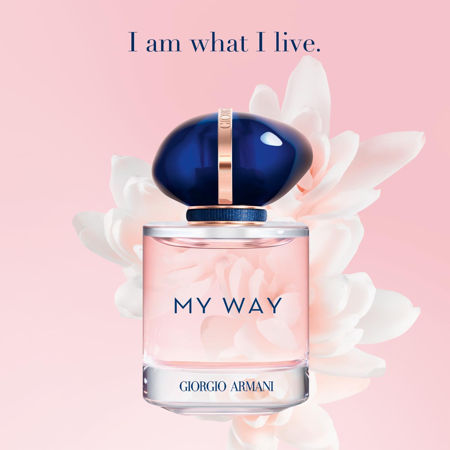 Armani Beauty- My Way - Eau de Parfum Refill - Women's Perfume - Floral Woody Fragrance - Bergamot, Orange Blossom, Tuberose, Jasmine, Cedarwood, Vanilla and White Musk Notes - 3.3 Fl Oz