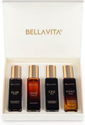 Bella Vita Organic Man Luxury Perfume Gift Set 4x20 ML for Men with Dominus, Oud, CEO, Impact Perfume|Woody, Citrusy Long Lasting EDP & EDC Fragrance Scent |80 ML